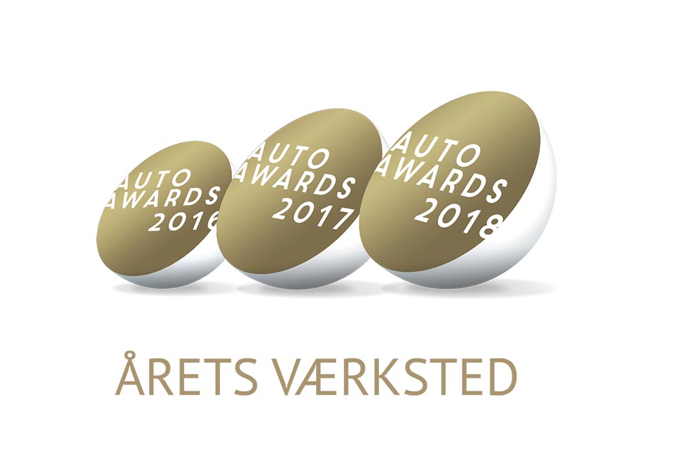 Martin Skorstensgaard, COO, modtog prisen for Årets Værksted 2018 ved Auto Awards i København